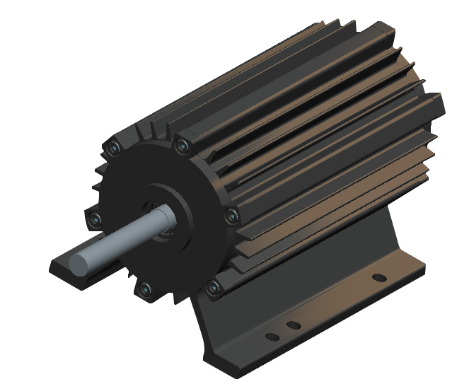 BL130 130 -mm -Durchmesser Industrial Heavy Blower Motors 230 VAC 2 kW Motor